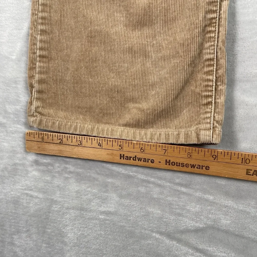 Polo Ralph Lauren Pants Mens 35x29 Corduroy Chino Classic Cotton Brown Casual